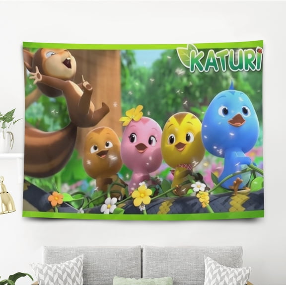 Tapestry for Katuri wall hanging Bedroom Dorm Wall Art Funny Backgrounds Banner Party Poster Decorations Kids Girls Teens Gifts Funny 40×60 inch