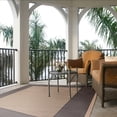thumbnail image 5 of Safavieh Courtyard Justine Bordered Indoor/Outdoor Area Rug, Gray/Cream, 7'10" x 7'10" Square, 5 of 15