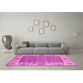 thumbnail image 3 of Ahgly Company Indoor Rectangle Oriental Pink Traditional Area Rugs, 2' x 4', 3 of 4