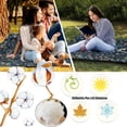 thumbnail image 5 of XXLYY Porch Swing Cushions, Waterproof Swing Replacement Cushions with Backrest and Ties, Garden Bench Seat Cushion, Outdoor Porch Patio Swing Non-Slip Chairs Pad, 5 of 6