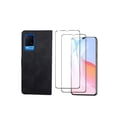 thumbnail image 1 of Funda Cartera Suave Cely Vesmir Para Oppo A16 Negro Con 2 Micas, 1 of 4