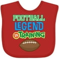 thumbnail image 3 of Inktastic Football Legend In Training Boys Baby Bib, 3 of 4