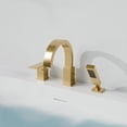 thumbnail image 3 of Nite Series Single-Handle Deck-Mount Roman Tub Faucet with Handheld Sprayer in Brushed Gold, 3 of 5