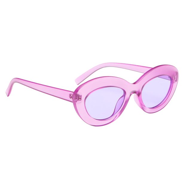de sol ovaladas Retro para hombres y , de sol para exteriores, protección 06 Colcomx Gafas de sol ovales de las mujeres