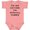 Mauve, variant on Inktastic I'm Not Crying, I'm Ordering Dinner Boys or Girls Baby Bodysuit
