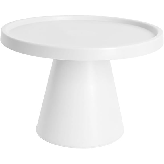 GRUPO MIRANDINHA: Cupcake Stand – Cone Cake Stand for Parties, Reusable Dessert Display Holder for Birthday, Baby Shower, Wedding & Holiday Decorations. (White, Large)