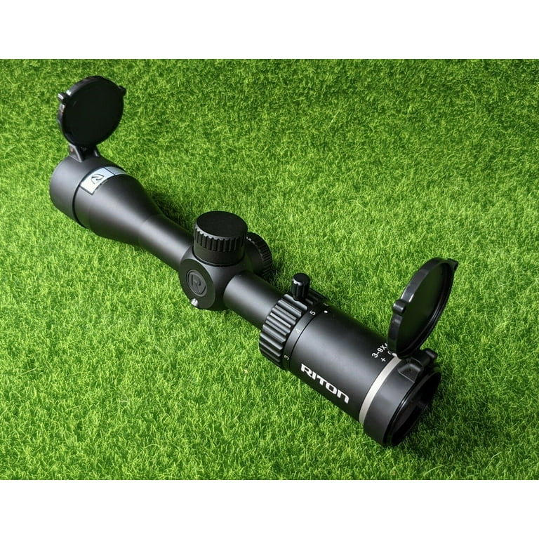 Riton X1 Primal 4-16x44mm Rifle Scope with Integrated Throw Lever