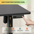 thumbnail image 3 of CZMJY Electric Standing Desk, 48 X 24 Inches Adjustable Height Stand up Desk for Home Office, Ergonomic Sit to Stand Desk with Headphone Hook, 3 Memory Preset Computer Desk, Black, 3 of 8