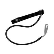 StretchCordz Safety Cord Short Belt (Silver - 3-8 lbs of pull)