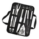 thumbnail image 5 of Accesorios determinados del conjunto de herramientas de la parrilla de del acero inoxidable para el artículo de la cocina Set de 9 piezas Macarena Pala de acero inoxidable para barbacoa, 5 of 8