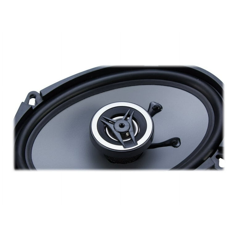 Crunch 250W 2 Way Coaxial Car Audio Speaker Pair, 5x7/6x8
