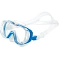 thumbnail image 3 of Tusa Tri-Quest Mask - Black/Fish Tail Blue, 3 of 3