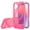 Hot Pink, variant on Magnetic for iPhone17 Case with Built-in Invisible Kickstand, Compatible with Magsafe, Slim Fit Translucent Matte Phone Shockproof Protective Cover for iPhon17 6.3 Inch