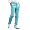thumbnail image 3 of Akiihool Men Pants Casual Mens Stretch Pants Chino Pants Tapered Men Business Casual Pants Sky Blue,XXL, 3 of 7