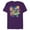Purple, variant on Disney Lilo & Stitch Group Family Trip Best Vacation Ever - Short Sleeve Blended T-Shirt for Adults - Customized-Yellow