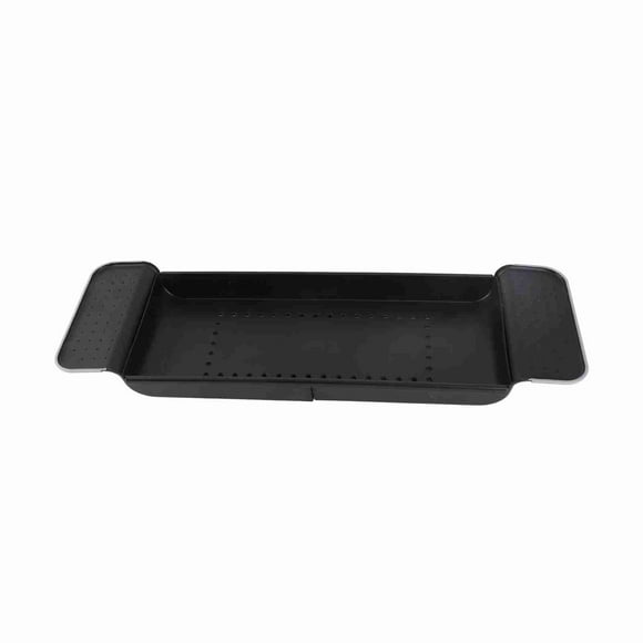 Expandable Bath Tray, Multifunctional Bathtub Tray Stable Placement Expandable Plastic Material Draining Design Bath Caddy Tub Table for Bathroom Bathtub Organizer Tray