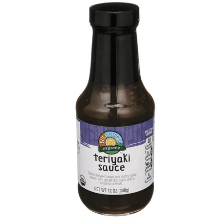 TERIYAKI SAUCE WITH SESAME SEEDS, TOASTED SESAME OIL AND A TOUCH OF ORANGE