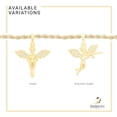 thumbnail image 7 of BEBERLINI Women Guardian Angel CZ Charm 14K Gold Filled Rope Chain Ankle Bracelet Jewelry, 7 of 7