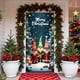 thumbnail image 4 of Christmas Door Curtain Santa Claus Polyester Fabric Decorative Cover for Holiday Party Wall and Door Hanging Festival Home Decor, 4 of 6