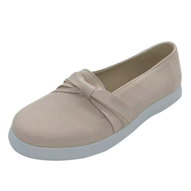 Simple Womens Shoes Large Size Womens Fashion Flat Single Shallow Shoes