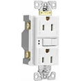 thumbnail image 2 of EATON Wiring SGF15W-M 15 Amp 125V GFCI Self-Test Duplex Receptacle, White, 2 of 2