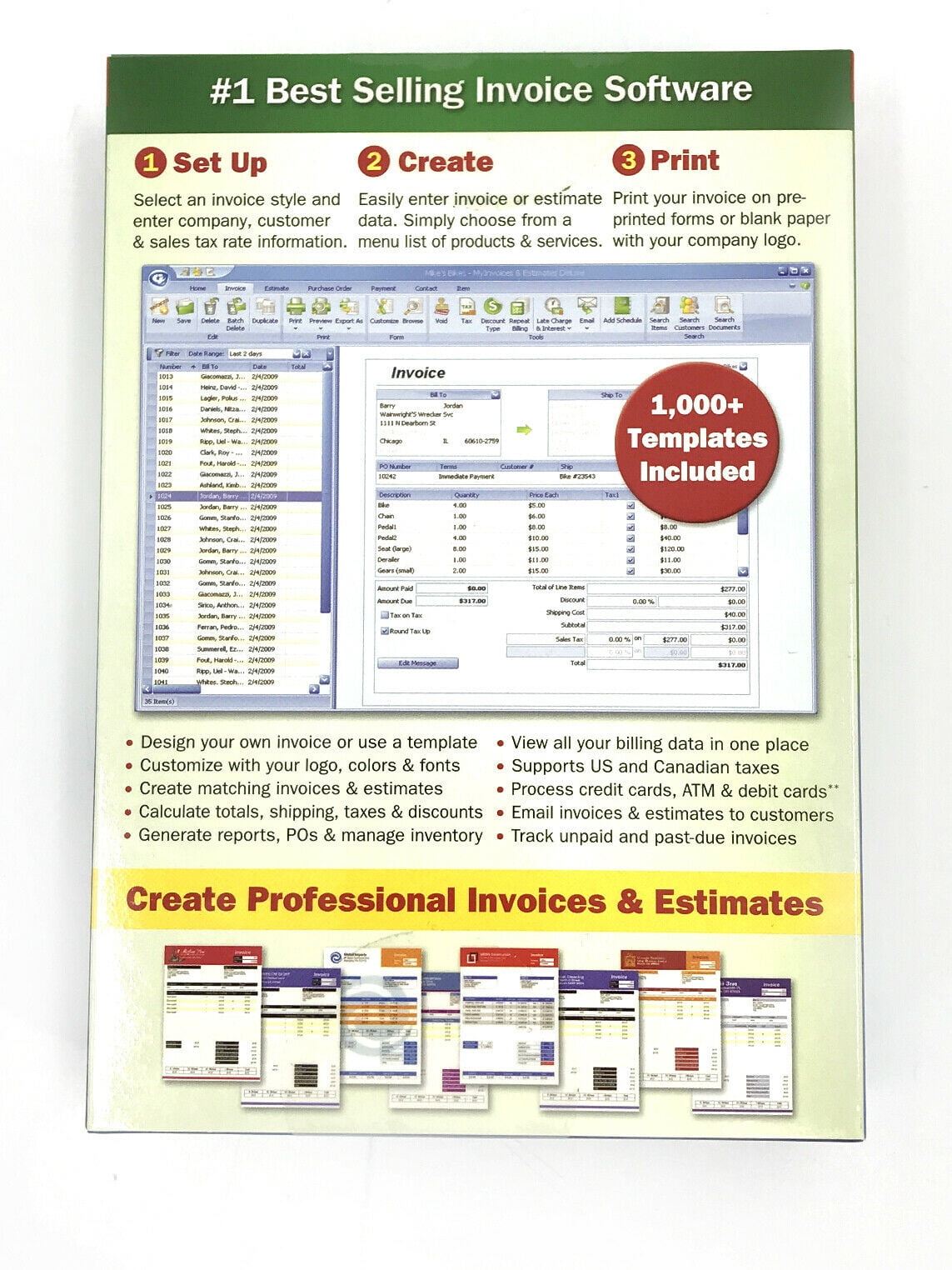 My Invoices And Estimates Deluxe Tutorial Avanquest my invoices and estimates deluxe - moplatim