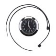 thumbnail image 2 of Moto Manillar Dial Reloj Temperatura Termómetro Higrómetro Indicador - Reloj - Negro Sunnimix Indicador del medidor de la motocicleta, 2 of 8