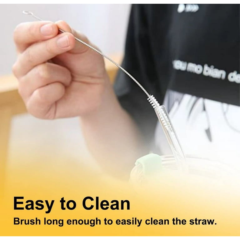  Straw Cleaner Brush for Stanley,Replacement Straw for Stanley  Quencher 40oz Tumbler,Extra Long Straw Cleaner for Stanley Cup,12 Inch Long  10 mm Wide Straw Cleaning Brush for Stanley Drinking Straws : Home