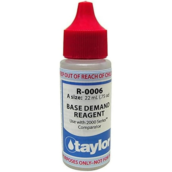 Taylor Technologies R 0006 A Base Demand Reagent 3 4 oz
