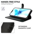thumbnail image 4 of CoverON Apple iPhone 12 Pro Max Wallet Case, RFID Blocking Vegan Leather 6x Card Slot Holder Cover Flip Folio Phone Pouch, Black, 4 of 7