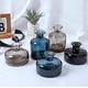 thumbnail image 3 of Jarrón de vidrio con forma de capullo, frascos de vidrio vacíos con difusor, frascos rellenables para aromaterapia, floreros pequeños para flores, centros de mesa para bodas, aceites esenciales para, 3 of 6