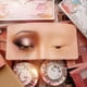 thumbnail image 1 of Tablero de práctica de maquillaje de cejas profesional Máscara de modelo de pestañas postizas de Pasta de tordo de aprendizaje, 11 Feliz Sencillez, 1 of 5