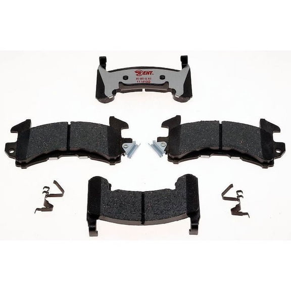 Front Brake Pad Set - Compatible with 1982 - 1990 GMC S15 1983 1984 1985 1986 1987 1988 1989