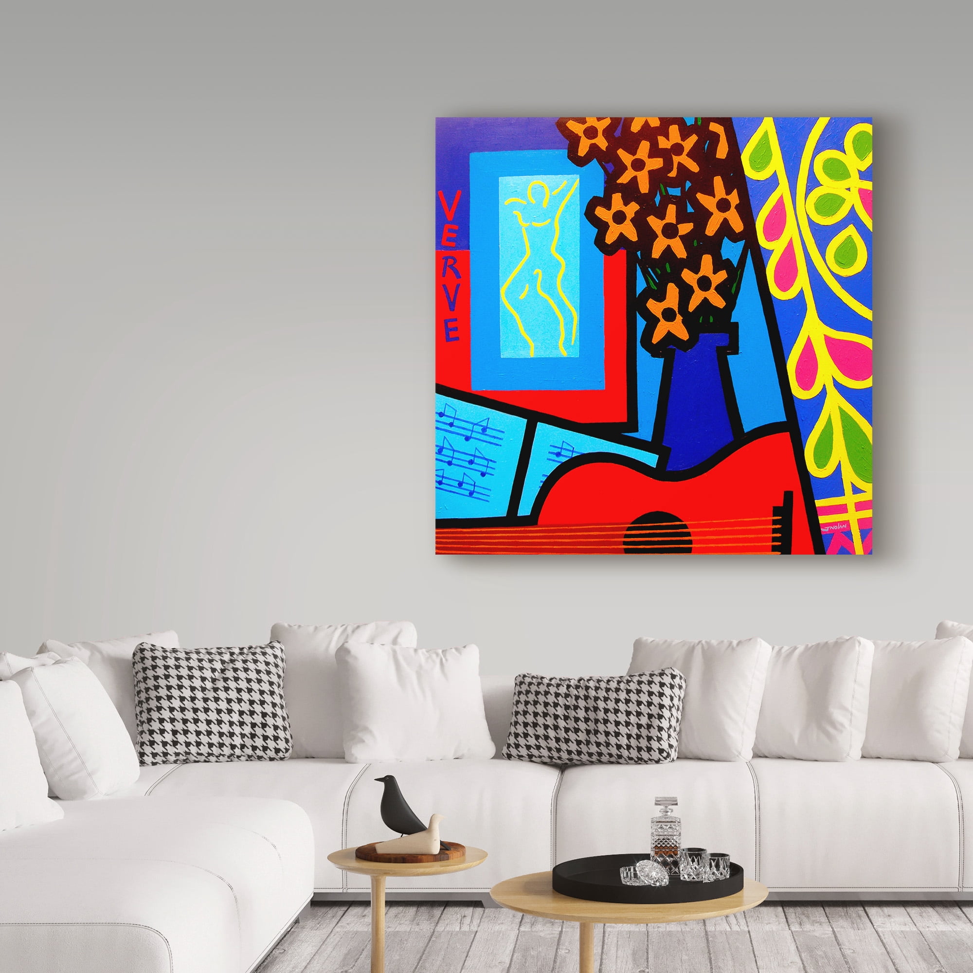 Trademark Fine Art 'Still Life with Matisses Verve' Canvas Art by John Nolan