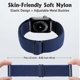 thumbnail image 3 of Correa elástica compatible con Apple Watch de 45 mm, 44 mm y 42 mm, cómoda y ajustable, para iWatch Series 7, 6, 5, 4, SE, 3, 2 y 1, para mujer y hombre, color negro., 3 of 5