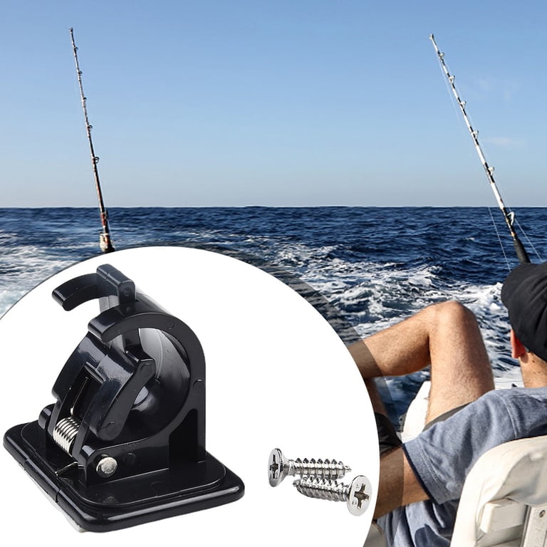 Abs Plastic Fishing Rod Rack Holder Wall Mounted Fishing Pole Clamp Rods Clips Abs Plastic Fishing Rod Rack Holder Wall Mounted Fishing Pole Clamp Rods Clips