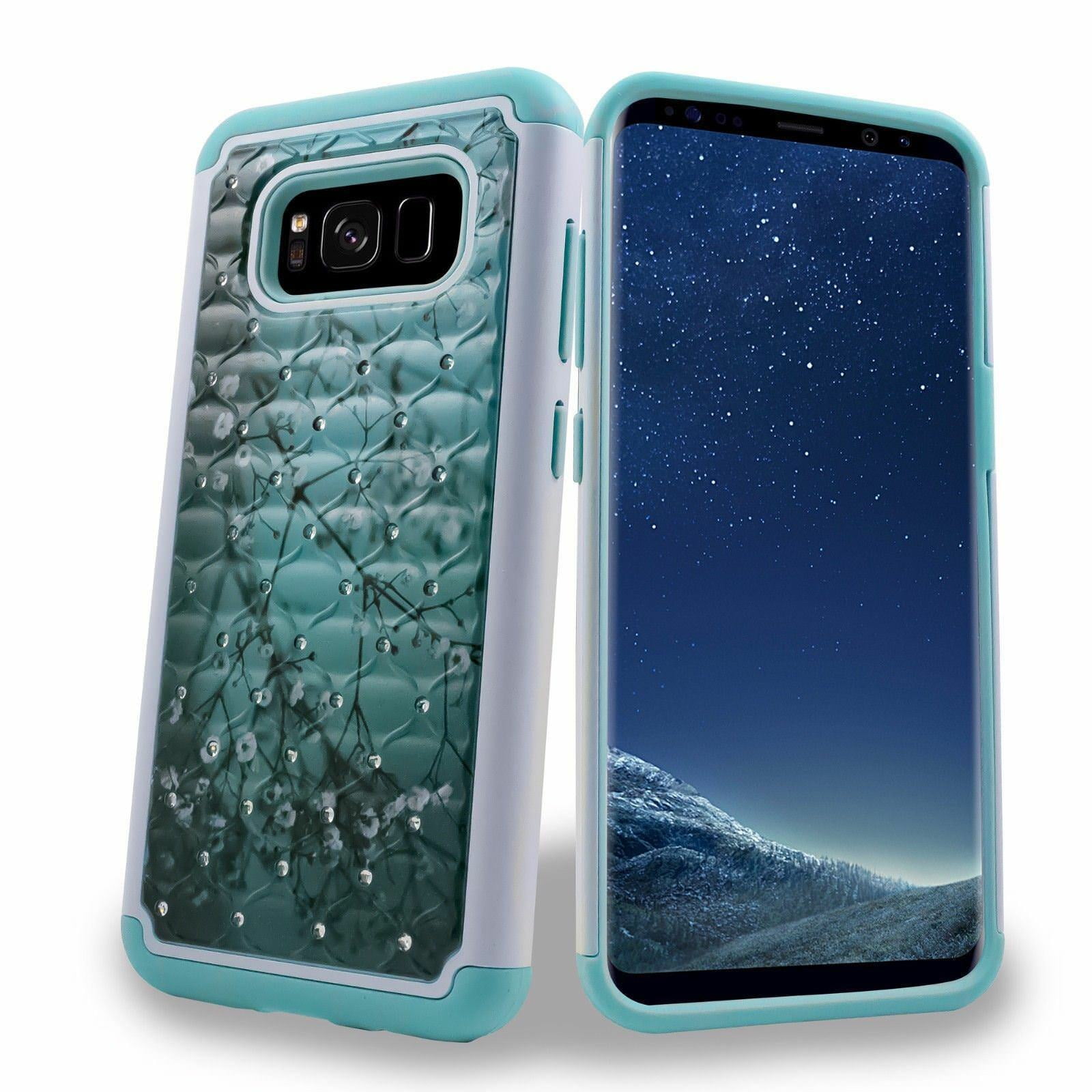 for Samsung Galaxy S8+ Plus Case Phone Case    Shock proof Edge Diamond