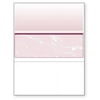 Blank Laser Middle Check Paper, Burgundy