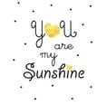 thumbnail image 2 of CafePress - You Are My Sunshine Gold Throw Blanket - Soft Fleece Throw Blanket, 50"x60" for All Ages, 2 of 2
