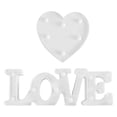 thumbnail image 1 of GROWTH TANK Lampe de Table LED pour la Saint-Valentin, Fonctionnant sur Batterie, Décorative, Blanche, 1 of 8
