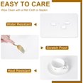 thumbnail image 3 of Rectangle Tablecloth - x - Washable Polyester Rectangular Table Cloth for Dining Room Tables Stain and Spillproof Table Cover, 3 of 7