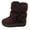 Coffee, variant on Toddler Snow Boots for kids Fashion Winter Plush Platform Boots Little Kids Ankle Boots Toddler Kids Wool Lined Slippers Girls Boys Outdoor Warm Indoor Home Anti- Trendy Mini Boots