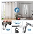 thumbnail image 6 of Urbanest Crackle Single Curtain Rod and Hardware Set, 6 of 6