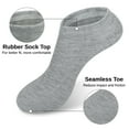 thumbnail image 6 of TSV 12 Pairs Low Cut Socks for Men and Women, Soft Thin No Show Ankle Socks, 3 Colors, 6 of 6