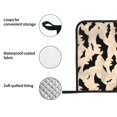 thumbnail image 5 of 2 Pack Kitchen Pot Holders Heat Resistant Oven Hot Pads With Hand Pockets And Hanging Loops For Baking Cooking 8x8in Flying Bats In The Air, 5 of 9