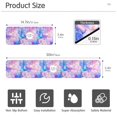 thumbnail image 3 of Yayeee Faucet Mat for Kitchen Sink 30" Diatomite Long Splash Guard Pad, Pastel Pink Marble Pattern, 2 Pack, 3 of 7