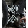 thumbnail image 3 of Maxchock X-Shaped RV Stabilizer Wheel Chock (Allow Drill Adjust) Dual Axel RV Travel Trailer Camper Tire While Camping -1 Pack, 3 of 4