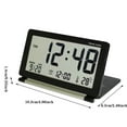 Travel Clock Large Number Display Alarm Clock With Temperature Battery travel-clock-large-number-display-alarm-clock-with-temperature-battery