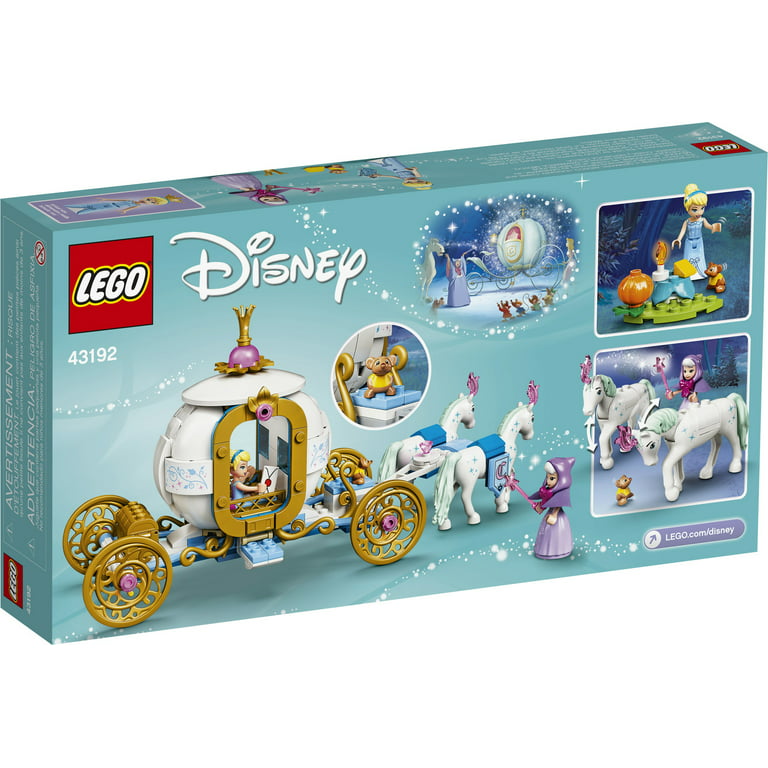 LEGO Disney Cinderella's Royal Carriage Building Toy Makes a Great Gift (237 Pieces) - Walmart.com