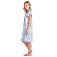 thumbnail image 2 of Casual Nights Women's Flowery Short Sleeve Nightgown, 2 of 5